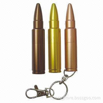 Bullet Shock-resistant USB Storage, More Than 10-year Data Retention/Hot Plug-and-play/1/2/4/8/16GB